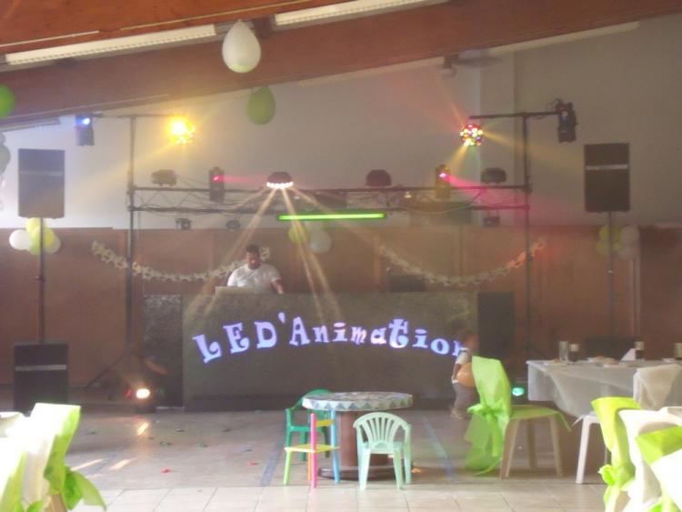 LED`Animation mariage Mouscardès 10 juillet 2010